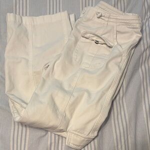 Brandy Melville John GALT one size White Cargo Pants